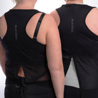 ELECTRYONE TIE BACK VEST TOP