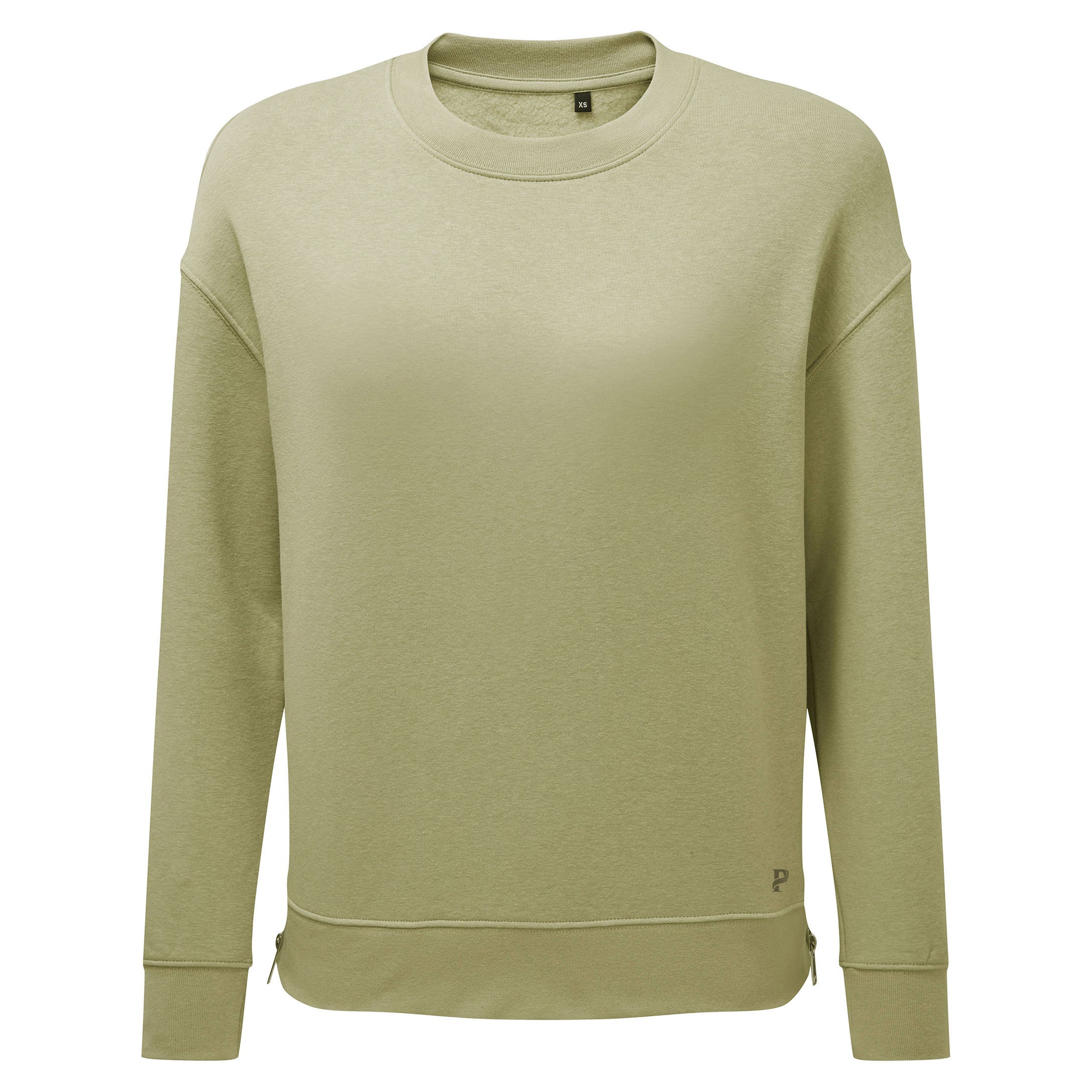 ELECTRA MID LENGTH SWEATSHIRT WITH SIDE ZIPS