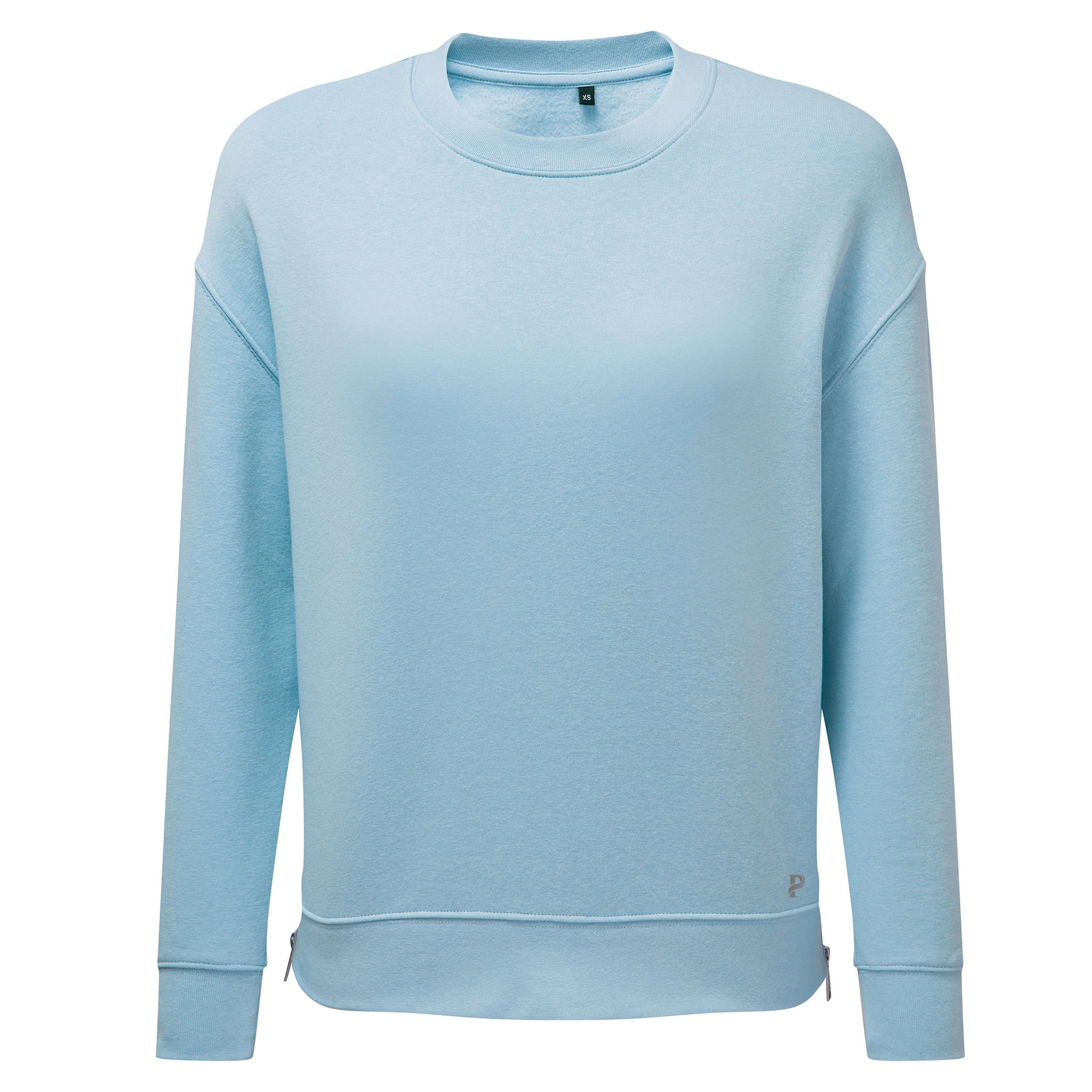 ELECTRA MID LENGTH SWEATSHIRT WITH SIDE ZIPS